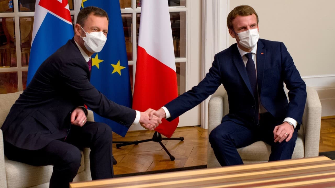 Heger rokoval s Macronom: Rozobrali atómovú energiu, ale aj pranie špinavých peňazí