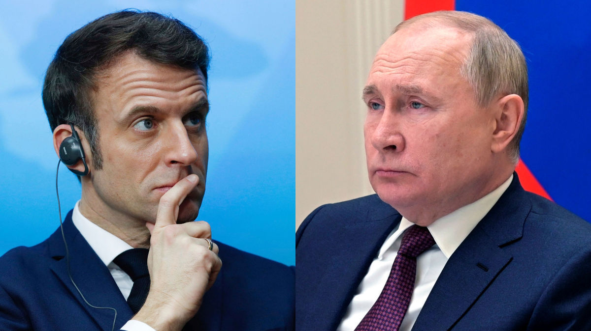 Putin a Macron sa zhodli na diplomatickom riešení krízy okolo Ukrajiny