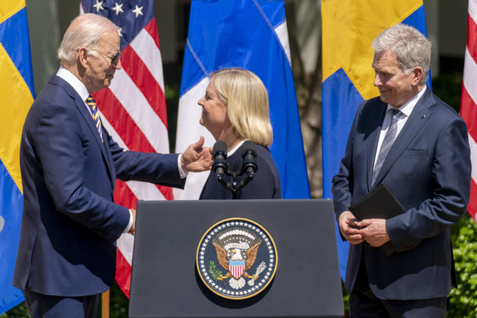 Biden vyjadril silnú podporu pre členstvo Švédska a Fínska v NATO, vojna na Ukrajine zmenila Európu￼