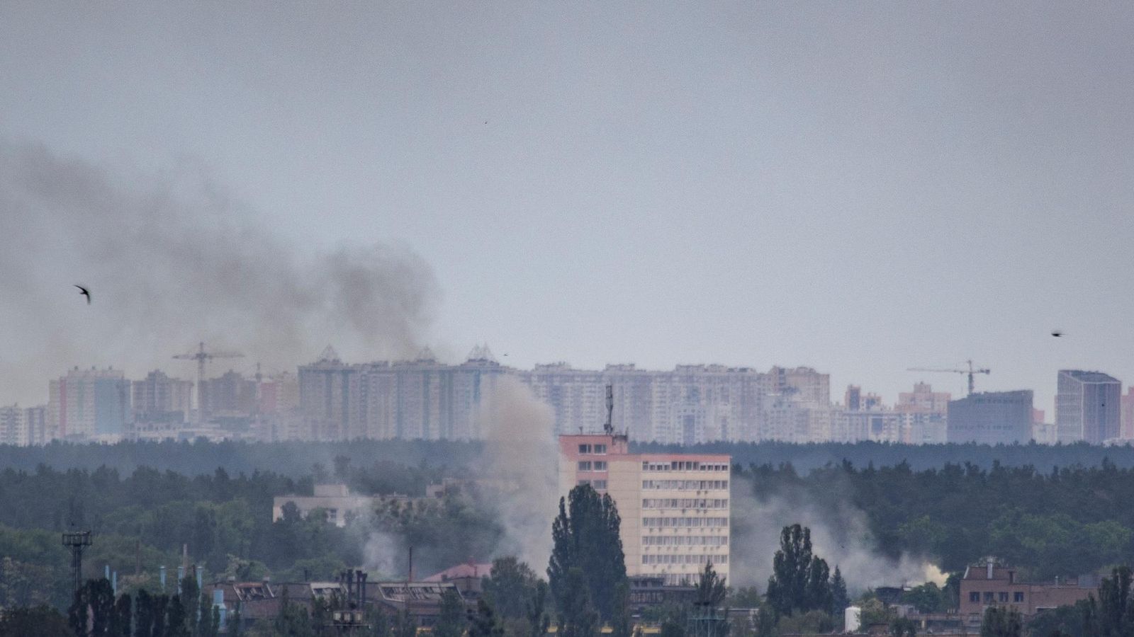 Ukrajina opäť hlási raketový útok na hlavné mesto Kyjev