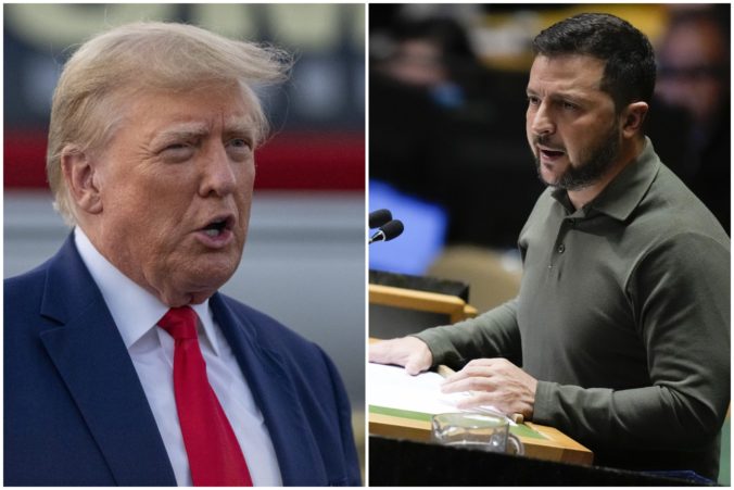 Trump má mierový plán na ukončenie vojny medzi Ruskom a Ukrajinou, Zelenskyj sa s ním rád oboznámi