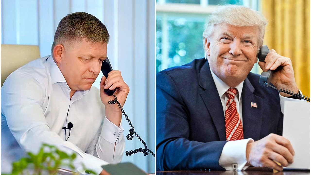 Fico po telefonáte s Trumpom: Oboch nás chceli zlikvidovať! Prezradil aj, či prijal pozvanie Putina